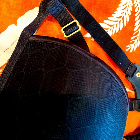 Honey Birdette black Vicki Vette bra 14E new with tags zip front/leather holster - Picture 11 of 12